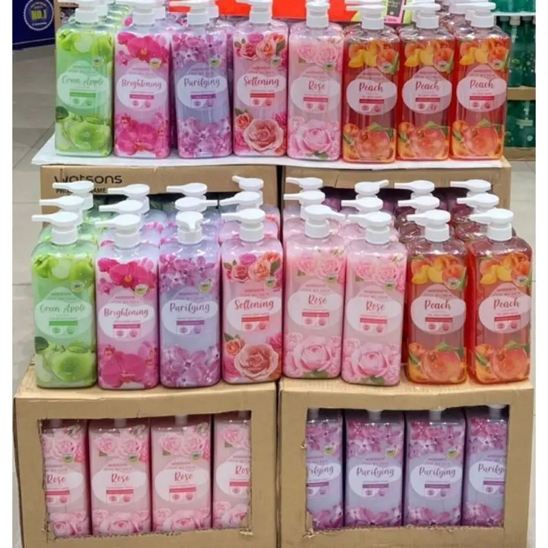 Watson Sabun cair murah botol pump 1000 ml / body wash mandi 1 liter watsons murah 1000ml