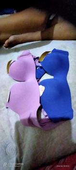 Product Review of Tally Bra Bh Seamless 1883 I Tanpa Kawat I Cup C I 1/2 Cup I Busa Tipis I Size 34 – 38 I Kait 2 I Bahan Katun Seamless from m** 0