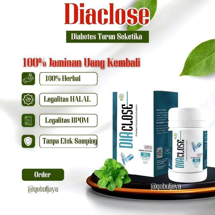 Diaclose Asli Original Atasi Diabetes Dan Kencing Manis Terbaik Bpom Original