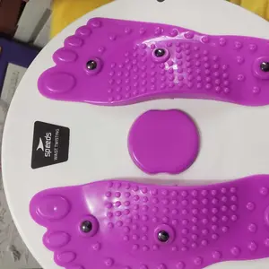 SPEEDS Jogging Waist Twisting Waist Twisting Disc Alat Olahraga Portable 360° Santai Portabel 041-8