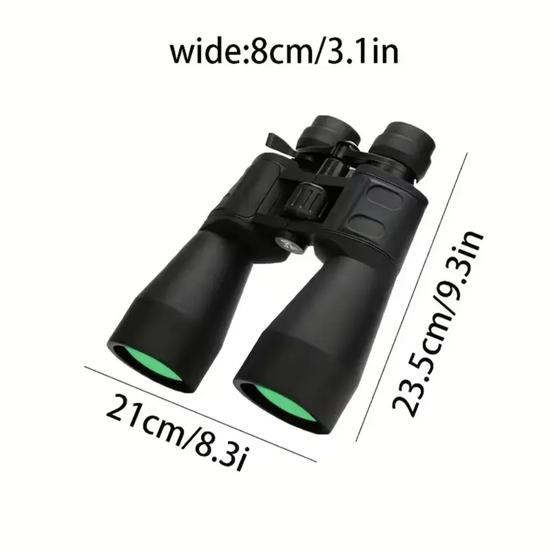 High-definition Transparent Telephoto Binoculars, Professional and Powerful Binoculars with High Magnification & Large Objective Lenses, Outdoor Camping Equipment 1