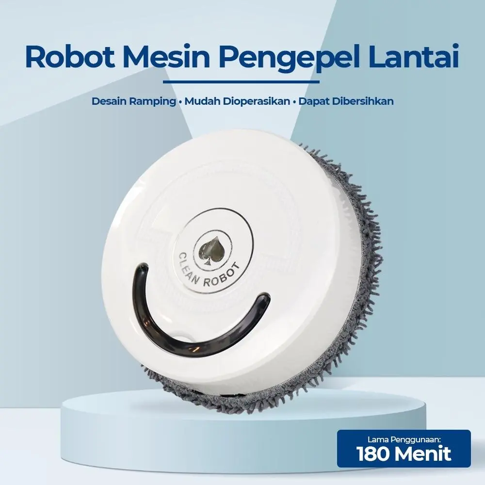 CLEAM Robot vacum Pel Lantai Microfiber intelligence Dust Mop