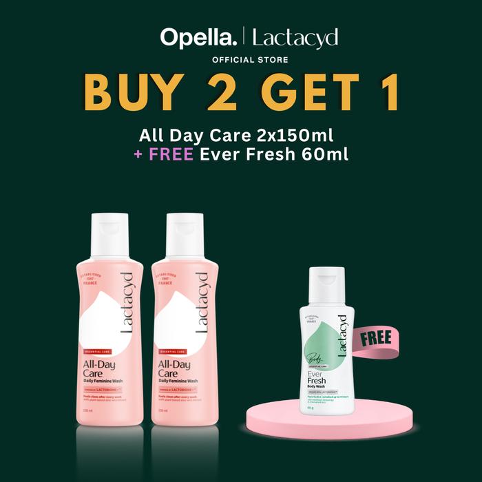 Gambar Lactacyd All Day Care 2x150ml Free Gift - Sabun Kewanitaan dari Opella Indonesia Kota Surabaya Tokopedia