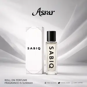 Sabiq Parfum Asrar Misk Roll On 100% Non Alkohol Aroma Bersih Lembut & Tahan Lama Parfum Sholat Unisex