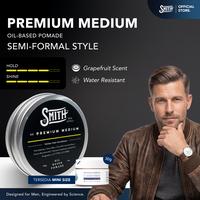 Gambar Smith Men Supply - Premium Medium Hair Pomade Oil Based 85gr / Minyak Rambut Pria Lebat - Mini PM dari Smith Men Supply Kota Administrasi Jakarta Selatan 1 Tokopedia