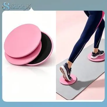 Slider Disc Bundar / Alat Fitness Sliding / Gliding Disc Olahraga / Slider Yoga / Pelatihan Core