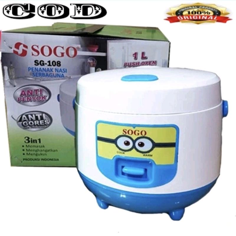 Penanak nasi serbaaguna okaayaama dan sogo takaran 1 liter yang harganya murah meriah dan enak dipakai Magicom Cooker 1