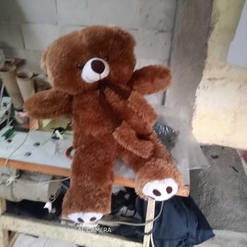 Product Review of boneka teddy bear syal telapak 75cm from h**) 0