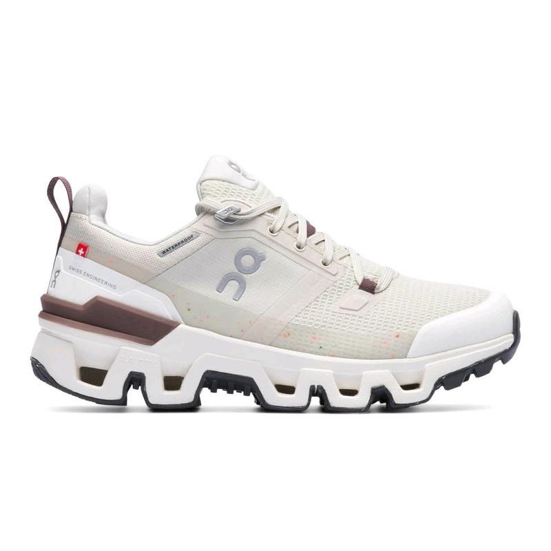 Sepatu On Cloudwander Waterproof White Tan/Running/Trail/ Shoes Pria Snekers Wanita 3