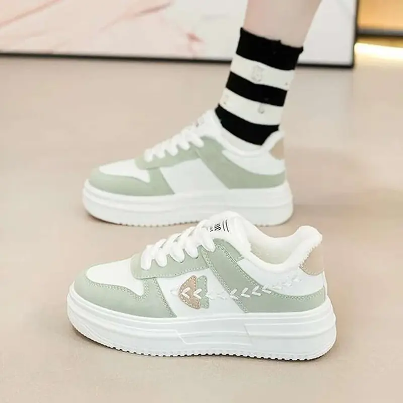 ARAN_Sepatu Sneakers Wanita Havana Motif kekinian SL03 Casual Sport Cewek Kasual Shoes Olahraga 5