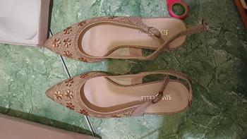 Product Review of Simoncelli Sepatu Wanita Heels Tali Belakang 5 Cm Heels Pesta Kondangan Kuliah High Heels Import HXT-14 High from d**🌸 0