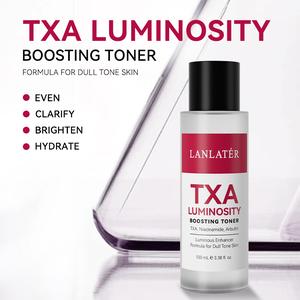Lanlatér Toner Peningkatan Keceran TXA Luminosity 100ml untuk Kulit Kusam Mencerahkan & Melembapkan Formula untuk Kulit Kusam