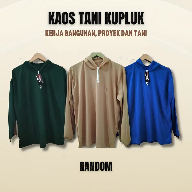 Kaos Tani Proyek Bangunan Ukuran Jumbo Ideal untuk Mancing & Sawah Panjang Tebal Santai 2