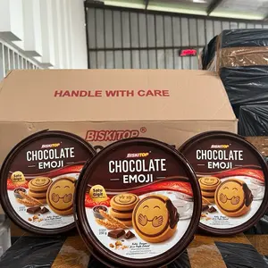 3 EMBER BISKITOP BISKUIT COKLAT EMOJI (3 PCS)