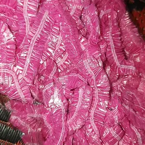 Shower cap / transparan shower cap(100Pcs) / plastik penutup rambut / penutup rambut hotel / Plastik shower cap / topi mandi tebal anti debu