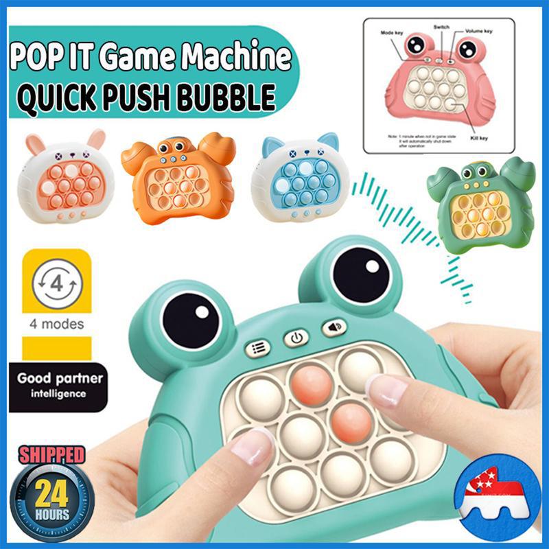 [In Stock]Upgraded Bubble Pop It game Fidget Ball Toy Finger Squeeze ...
