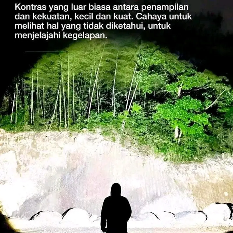 Senter Led Super Terang MX-B16 10000 Lumens Jarak Jauh Waterproof High Power Flashlight Tahan Air 3
