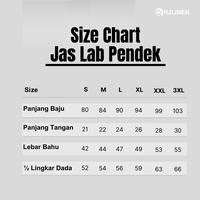 Gambar Jas Laboratorium/Jas Lab Praktek/Jas Lab Lengan Pendek (Unisex) dari Rumahjahitid Kota Tangerang Selatan 4 Tokopedia