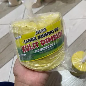 Diameter 9 / 8 / 7 cm  Kulit Dimsum Janur Kuning 99 (JK99) Kuning
