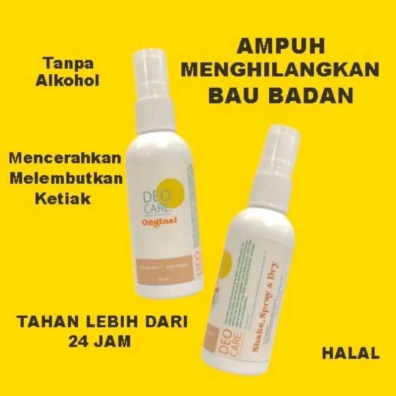 DeO Care Deodorant Tawas Cair Menghilangkan Bau Ketiak 60ml