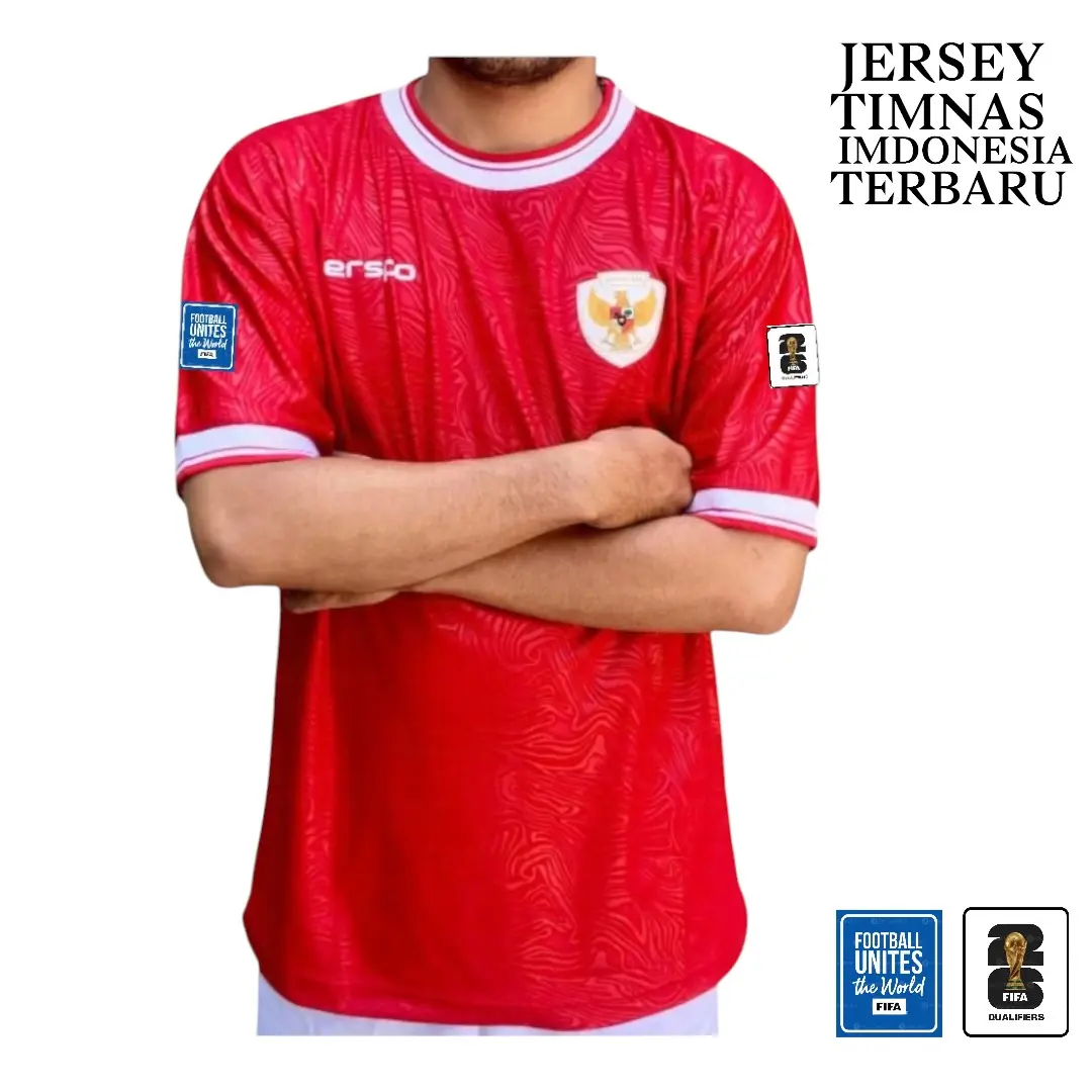 JERSEY TIMNAS INDONESIA TERBARU_JERSEY TIMNAS HOME AWAY 2024 Sport baju bola verdonk