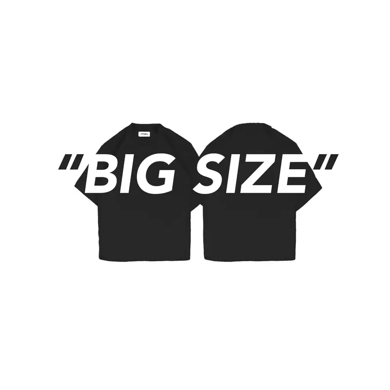 VSYMBOL BIG SIZE Oversized Tee / KAOS OVERSIZE 300 GSM 0
