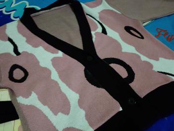 Product Review of New Rajut & Cardigan Wanita Premium No Brand Atasan Outer Tebal Baju Motif Sweater from p**a 1