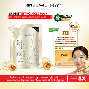 [ MASKER RETINOL VENOM GOLD ] BPOM MPN Retinol Snake Venom Gold Mask anti penuaan 100gr atasi flek dan kerutan mencerahkan dan melambabkan