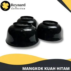 Mangkok Kuah Nasi Hitam Mangkok Kuah Jepang Tebal Anti Pecah