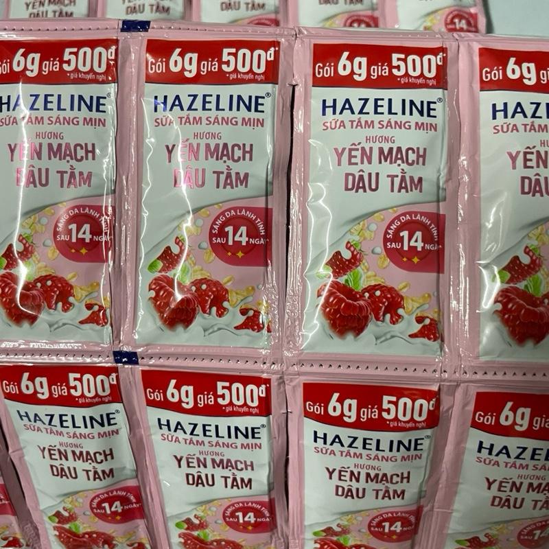 Combo 60 gói sữa tắm Hazeline sáng mịn làn da