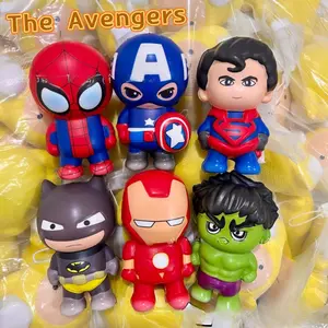 SQUISHY Spiderman Ironman Superman Superhero Lucu Mainan Pencet Anak Viral Edukatif Slime Gemas Soft Toys Motorik