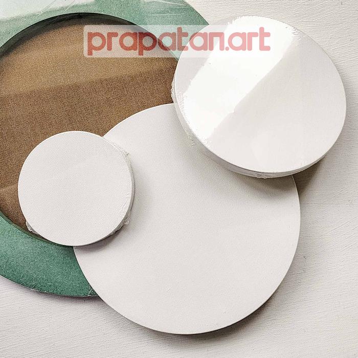 Gambar Kanvas Lukis Lingkaran 50-100CM | Kanvas Bundar | Circle Canvas - 50CM dari Toko Prapatan_NEW Kota Administrasi Jakarta Timur Tokopedia