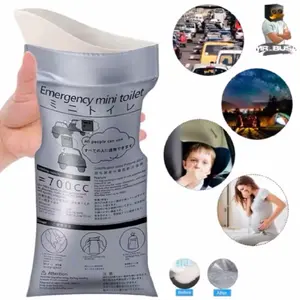 Kantong Urine Portable Wanita Pria / Emergency Mini Toilet / Kantong Pipis Urine Wanita Pria Portable Emergency