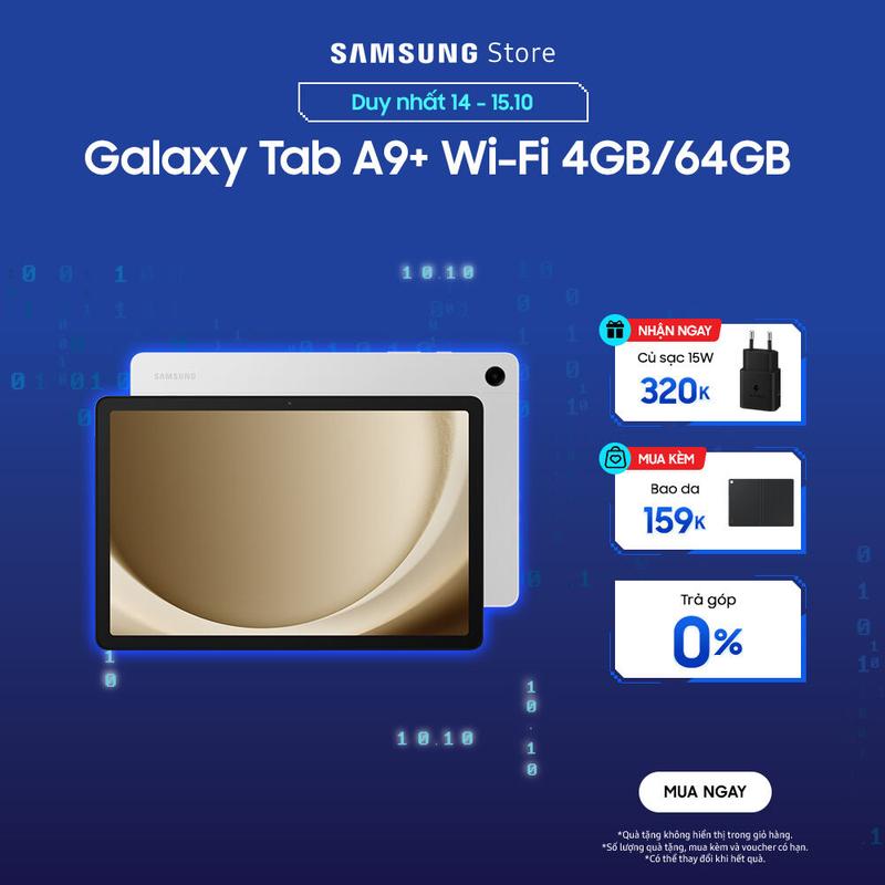 Máy Tính Bảng Samsung Galaxy Tab A9+ (Wi-Fi) 4GB/64GB