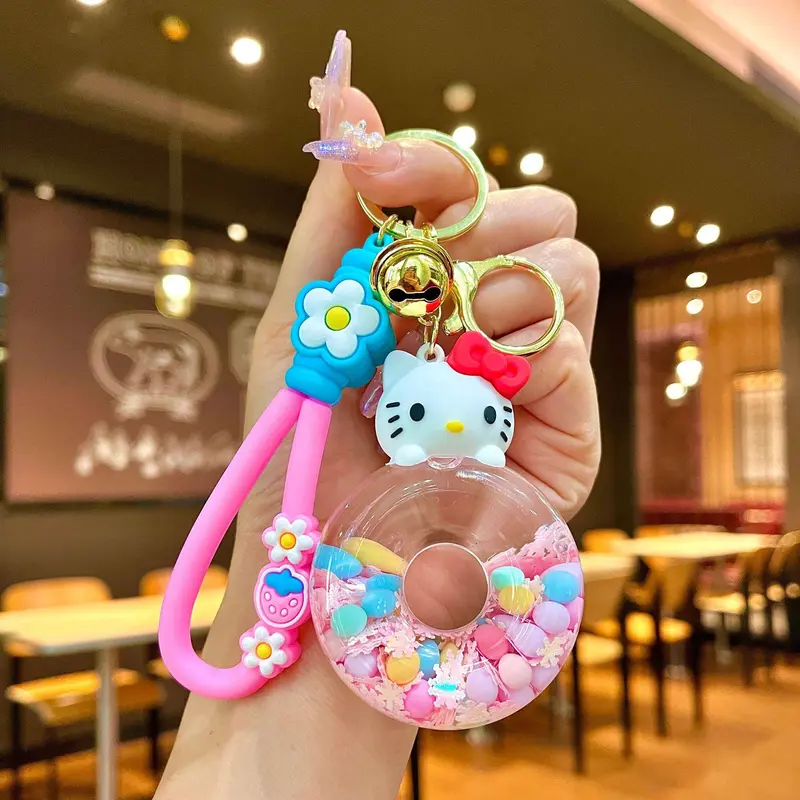 【Ready】Gantungan Kunci Keychain Premium Acrylic Sanrio Kuromi Melody Cinnamoroll 5