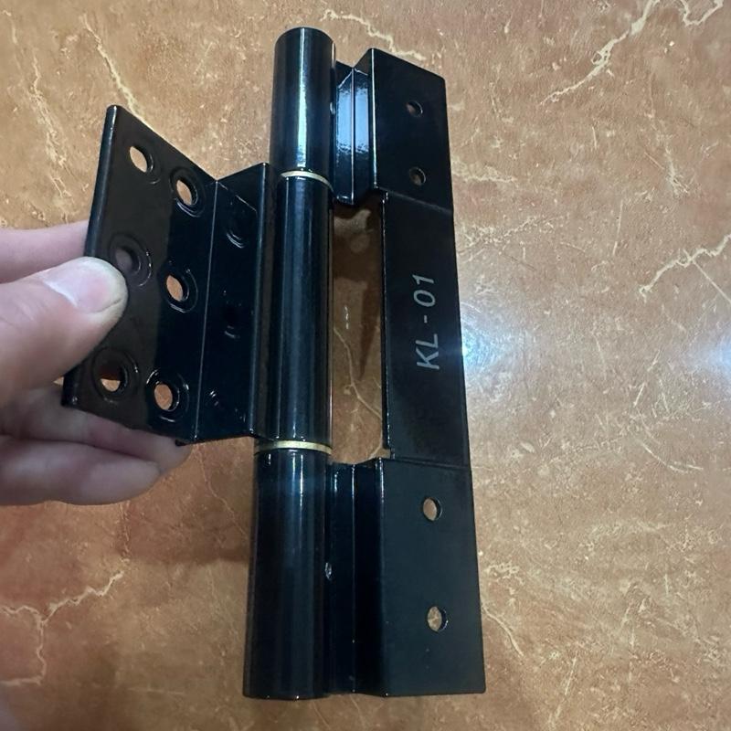 Bản lề 4D xingfa, bản lề cửa nhôm xingfa mà đen đệm đồng 6