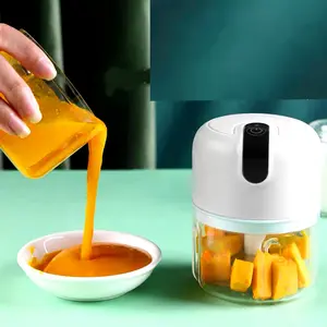 USB Mini Blender Multifungsi Portable Chopper Electric Meat Grinder Bumbu Daging Bawang USB Mini Blender Multifungsi Portable Chopper Electric Meat Grinder Bumbu Daging Bawang