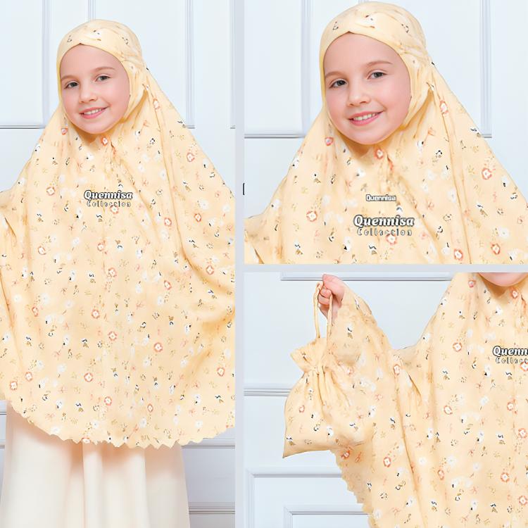 Mukena Anak Perempuan Motif Terbaru Usia 7-15 Tahun