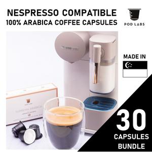 [Bundle of 3 Special] Pod Labs Nespresso Compatible Suprema Arabica (30 Capsules)