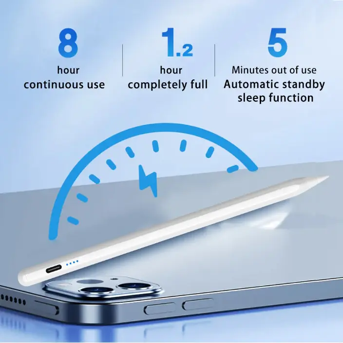 Pencil Stylus Universal Charge Multi Use Compatible for Smartphone Tablet i Pad Sam sung Xiao mi Rechargable Sensitivity 5