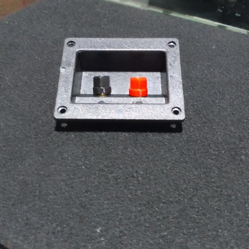 terminal speaker kotak plastik /terminal speaker binding post merah hitam Bass Bluetooth 1