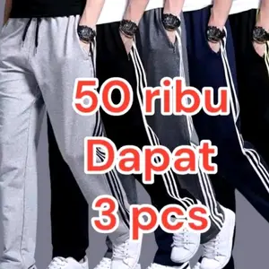 Training Termurah Paket 50 Ribu Dapat 3 Pcs Celana Training Training  Sport Panjang  Celana Olahraga Pria Wanita joger Jogger