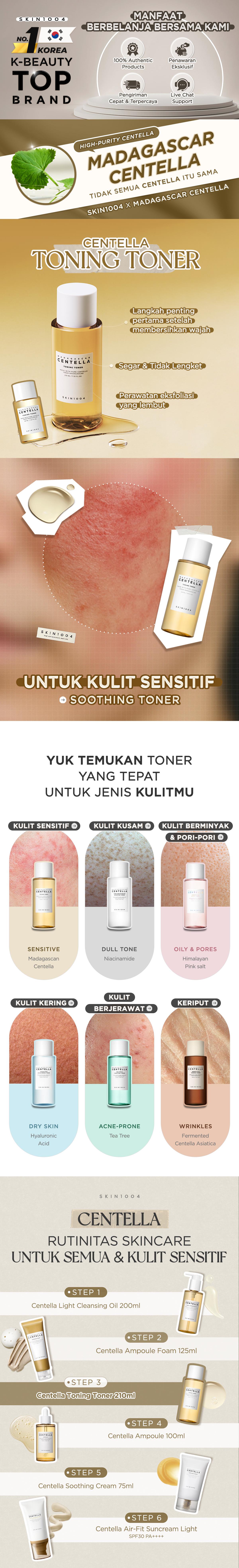 SKIN1004 Madagascar Centella Toning Toner 30ml SKIN1004 Madagascar Centella Toning Toner 30ml