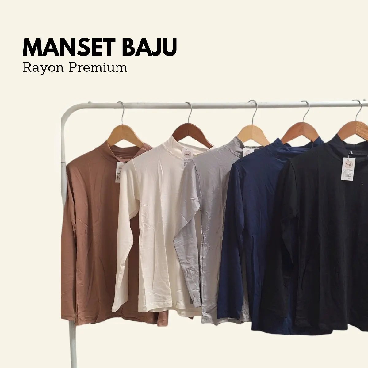 MANSET BAJU LENGAN PANJANG BAHAN RAYON PREMIUM ADEM NYETAP KERINGAT MANSET KAOS MANSET BAJU FULL LENGAN MANSET RAYON