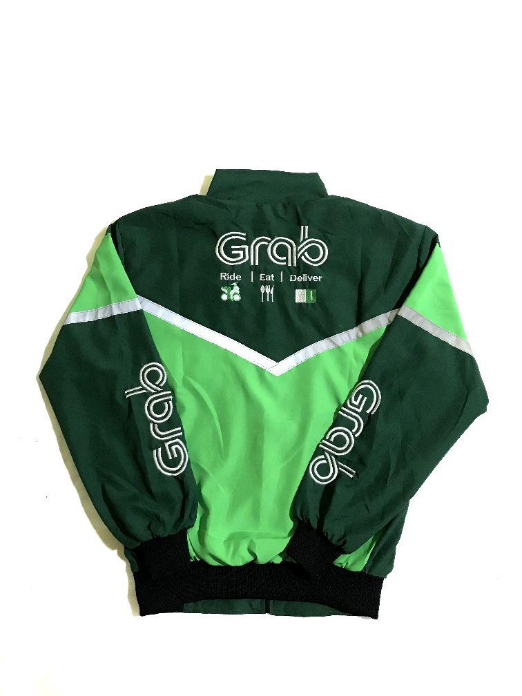 Product Introduction of Jaket  bomber Casual driver model terbaru Thailand poliester sporty minimalis krem/khaky Logo Bordir murah 7