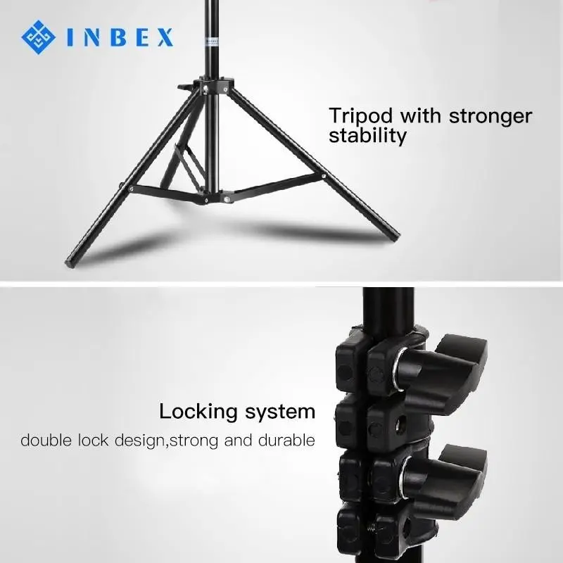 Tripod Inbex 210 Tripod Ringlight Tripod 2M Stand Kamera (LOSEPACK) 2