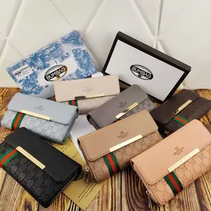 BUMBAG - DOMPET PANJANG FREE BOX/DOMPET MURAH/DOMPET WANITA RES 1 +SERTI UK 20x10 - Dompet Panjang Resleting 1 191563