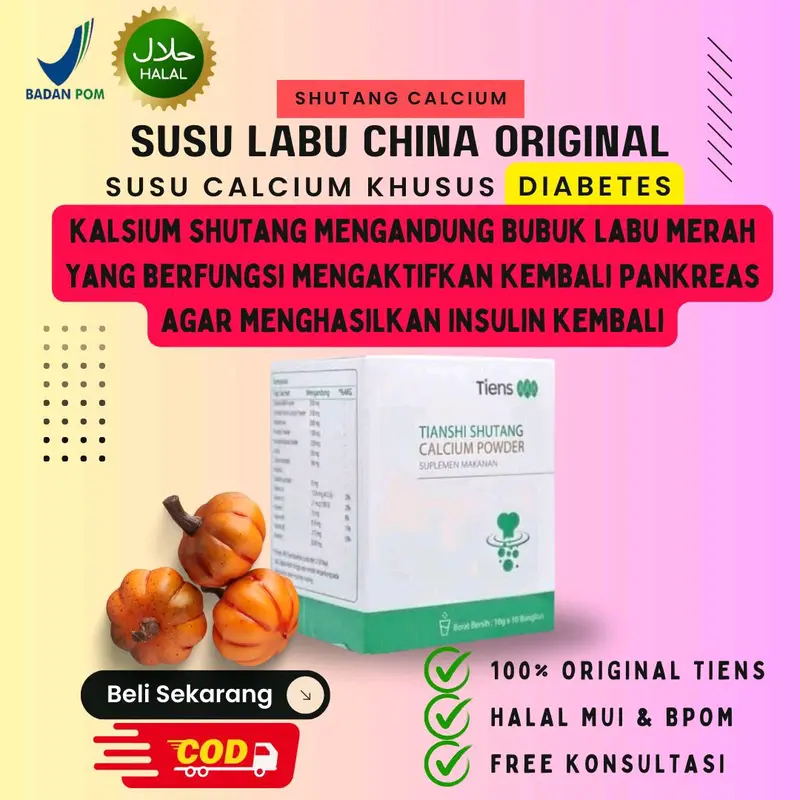 susu labu cina original halal untuk diabetes Milk 1