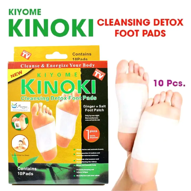 Koyo Kaki Kinoki Putih 1 Box isi 10pcs Koyo Kesehatan Ampuh Menghilangkan Racun Tubuh Kinoki Gold 1 Box Tangan & Kaki - Hand, Foot 3