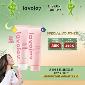 ￼[UV TONE UP TINT SPF 20 PA++] Lavojoy Let It Glow Daily Shine Body Serum Instant Tone Up SPF 20 PA++ | Body Serum SPF untuk Mencerahkan dan Melembabkan Kulit dengan 3% Niacinamide + Ceramide | Lotion Pemutih Badan